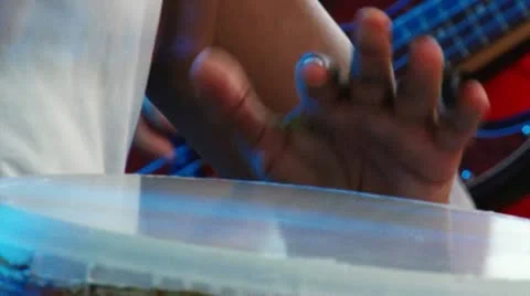 Drum, Conga, Hands, Fast Vídeo Stock 11324818