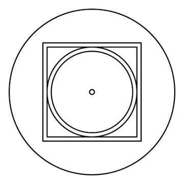 Drum drying in machine delicate mode Clothes care symbols Washing concept Lau Stock Illustration