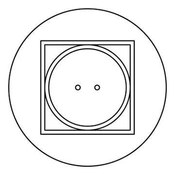 Drum drying in machine usually mode Clothes care symbols Washing concept Laun Stock Illustration