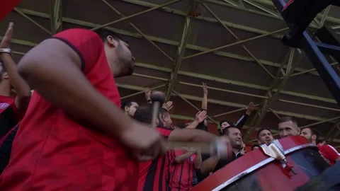 Drum / Fans / Stadium 库存影片 143748791