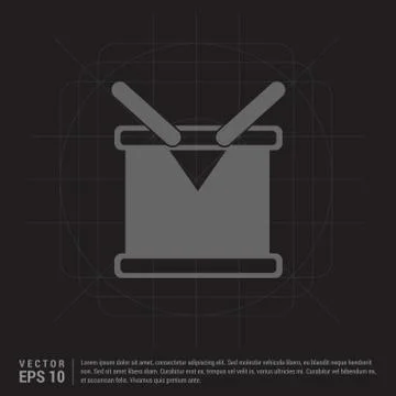 Drum Icon Stock Illustration