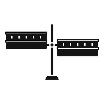 Drum icon simple vector. Music instrument Stock Illustration