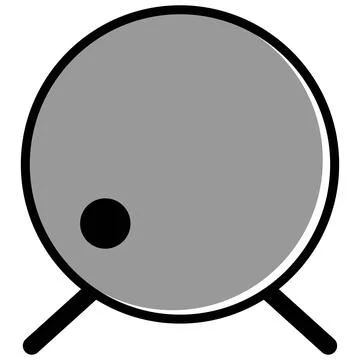 Drum icon vector illustration design Stock Illustration