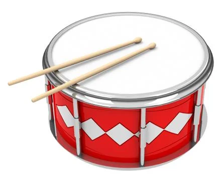 The drum Stock Illustration