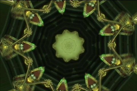 DRUM KALEIDESCOPE Stock Footage 114148