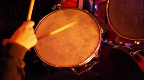 Drum Kit 04 Stock Footage 10772564