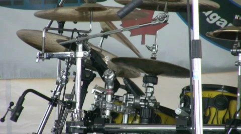 Drum kit Stock Footage 519179