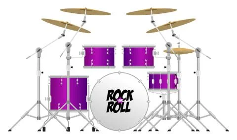 Drum Kit Stock-Illustration