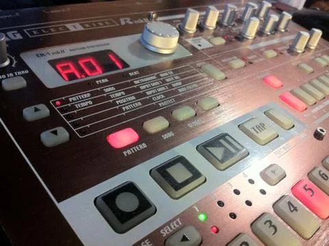 Drum machine 스톡 사진