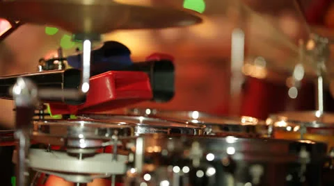 Drum musician Stock Footage 22915702