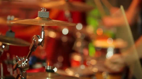Drum performance Stock Footage 22915480