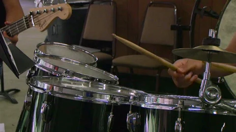 Drum Player 動画素材 66290111