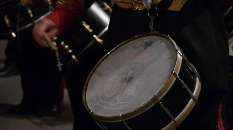 Drum roll at Easter Stock Footage 58812583