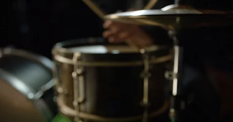 Drum set Stock Footage 114831460