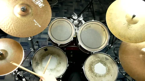 Drum set Stock Footage 194367940