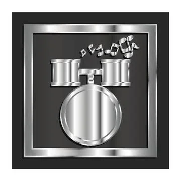 Drum Set Stock-Illustration