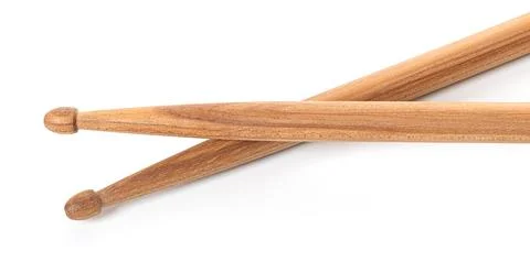 Drum stick isolated Stock Photos