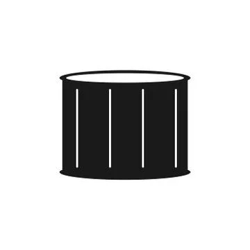 Drum vector design illustration Stock-Illustration