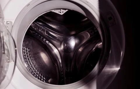 Drum of the washing machine 스톡 사진