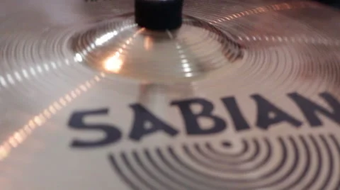 Druma cymbals Stock Footage 45992633