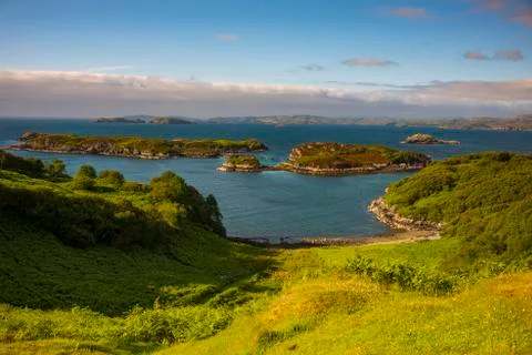 Drumbeg Viewpoint Foto stock