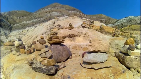 Drumheller, Alberta August 2018 Stock Footage 94874889