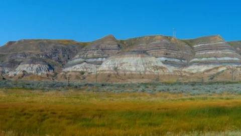 Drumheller, Alberta August 2018 Stock Footage 94875207