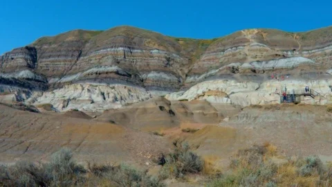 Drumheller, Alberta August 2018 Stock Footage 94875216