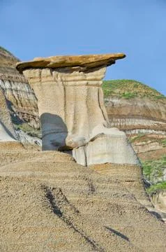 Drumheller Hoodoo Stock Photos