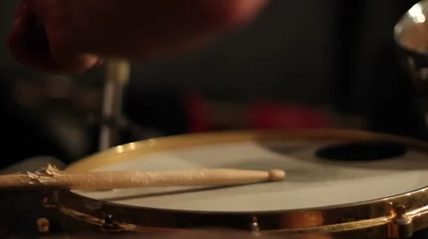 Drummer in action Stock-Footage 55874493