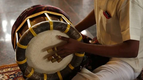 Drummer Asian Stock Footage 101493949