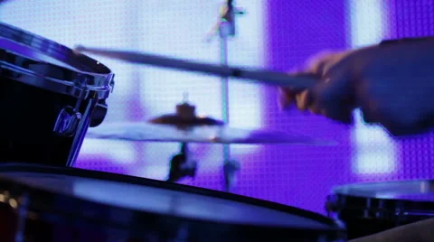 Drummer closeup Stock Footage 45997450