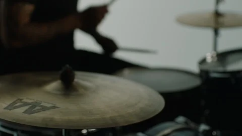 Drummer Colorful Video stock 94300817