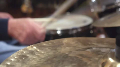 Drummer Drumming Stock Footage 41582404