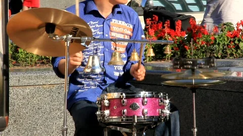 Drummer Stock Footage 787891