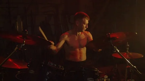 Drummer Stock Footage 78706461