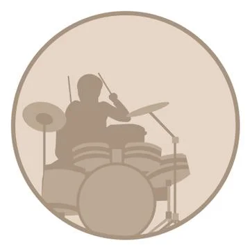 Drummer Illustrazione stock