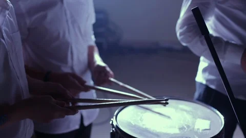 Drummer Masterclass Stock Footage 123700245