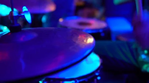 Drummer play the drum  Video stock 78565222