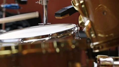 Drummer playing drums Stock Footage 77279710