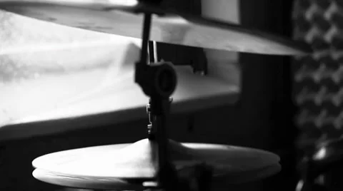 Drummer playing Stock Footage 34827997