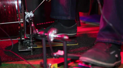 Drummer Plays the Drums Stock Footage 61631450