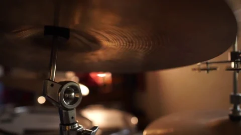 Drummer Plays Drums Video stock 74398853