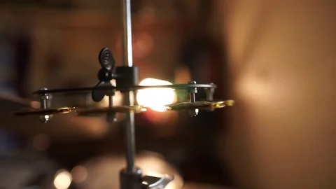 Drummer Plays Drums With Shallow Focus on High Hat Shaker. Video stock 74398747