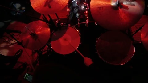 Drummer plays Stock Footage 120526771