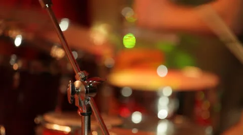 Drummers at a concert Stock Footage 22915494