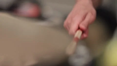 Drummer's hand detail Stock Footage 147958495