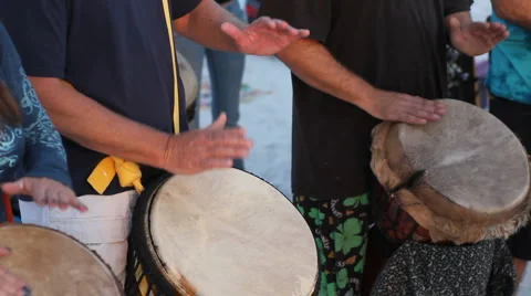 Drummers' hands Stock Footage 959685