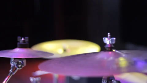 Drumming in the concert hall Stock Footage 93584160