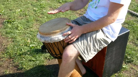 Drumming. Stock Footage 122398753